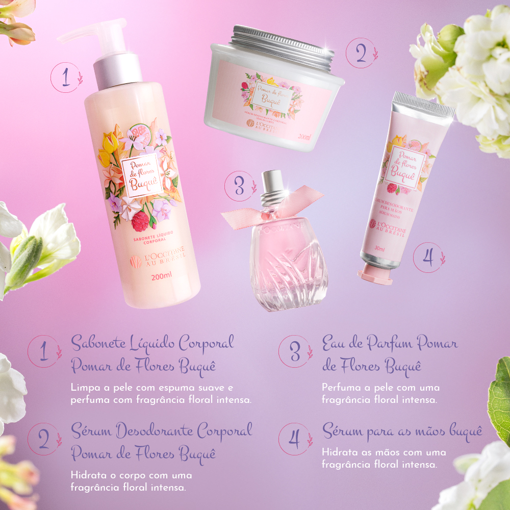 Sabonete Líquido Corporal Pomar de Flores Buquê 200mL, ,  large image number 3